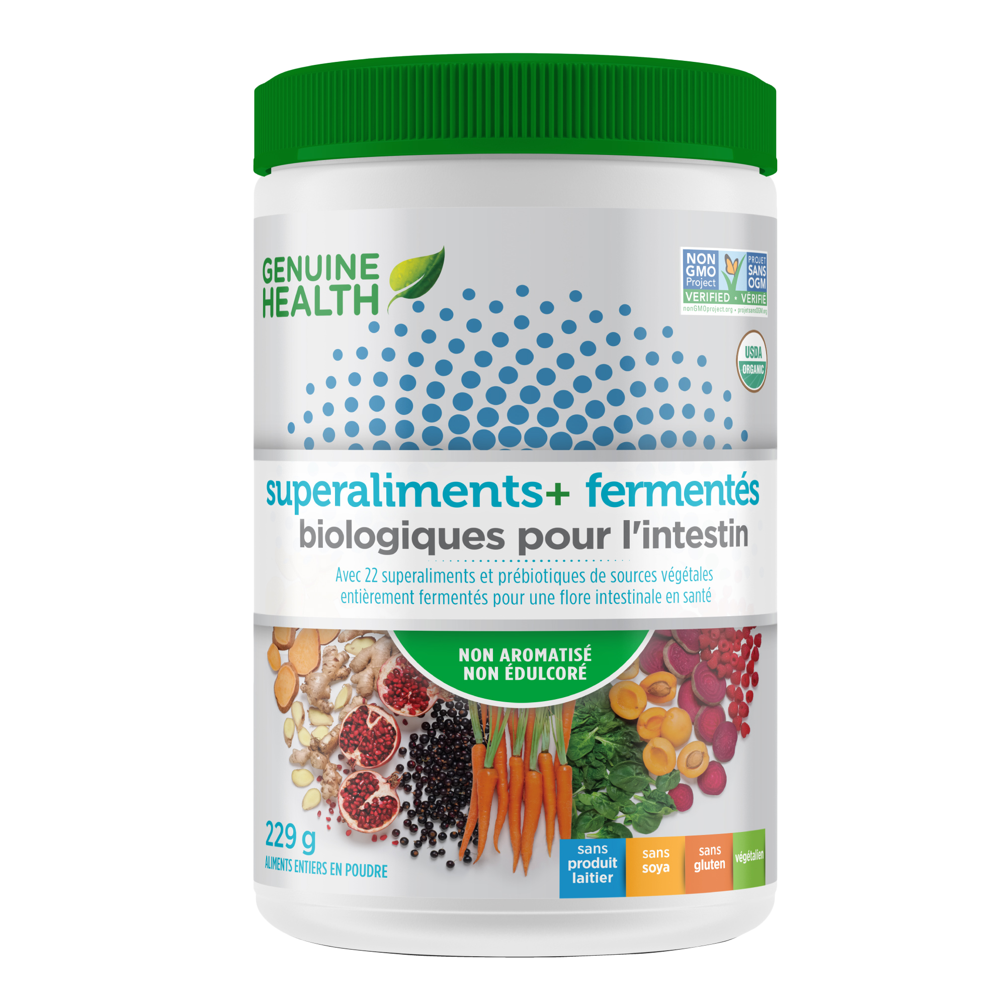 Genuine Health Fermented Organic Gut Superfoods (Flavour Options)