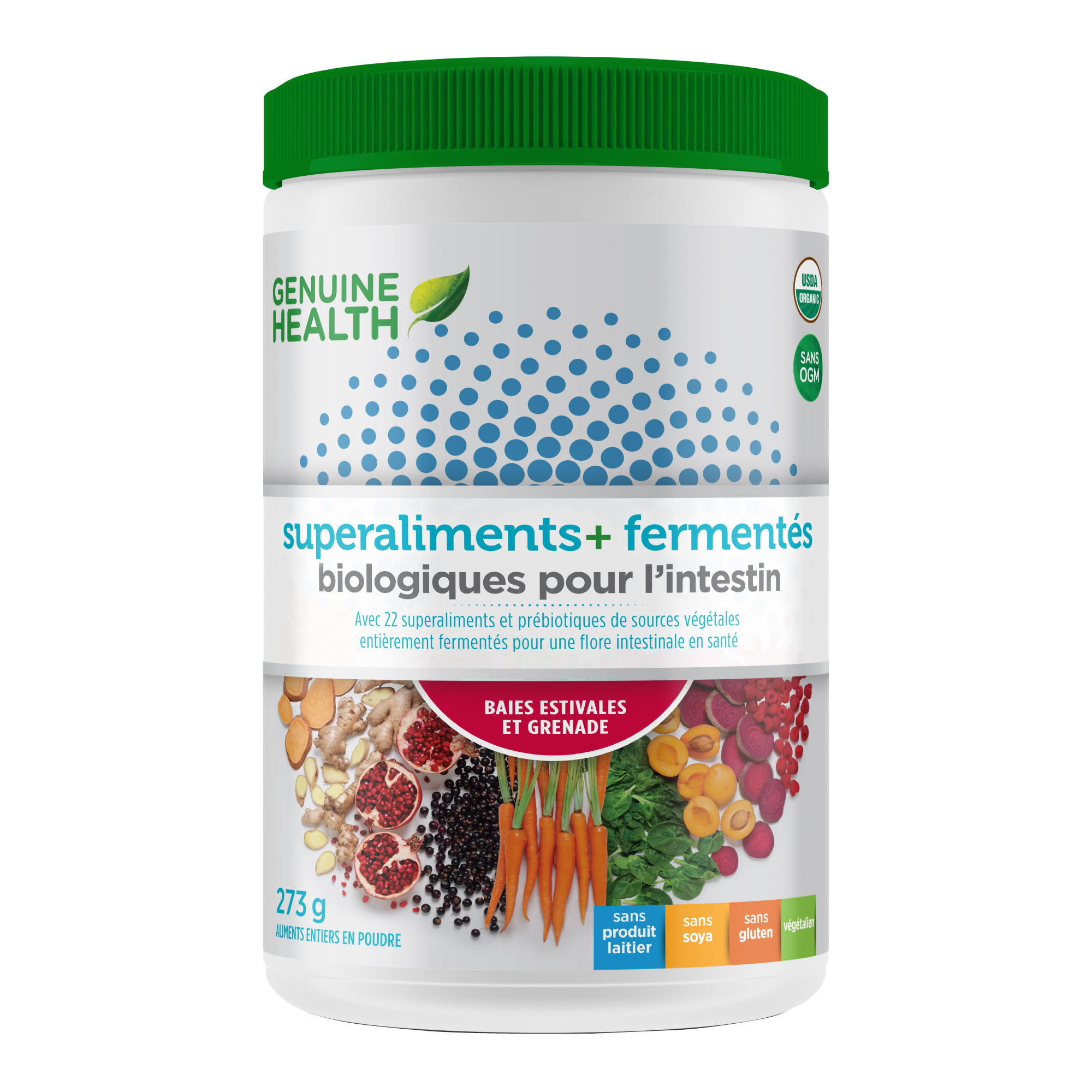 Genuine Health Fermented Organic Gut Superfoods (Flavour Options)