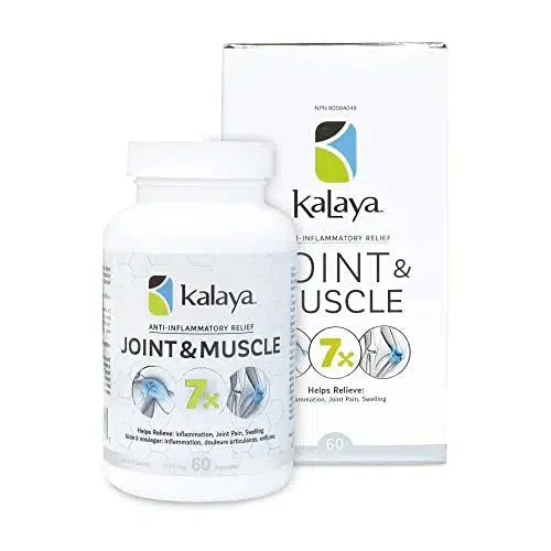 Kalaya 7X Joint & Muscle Anti-Inflammatory Support (60 Caps)