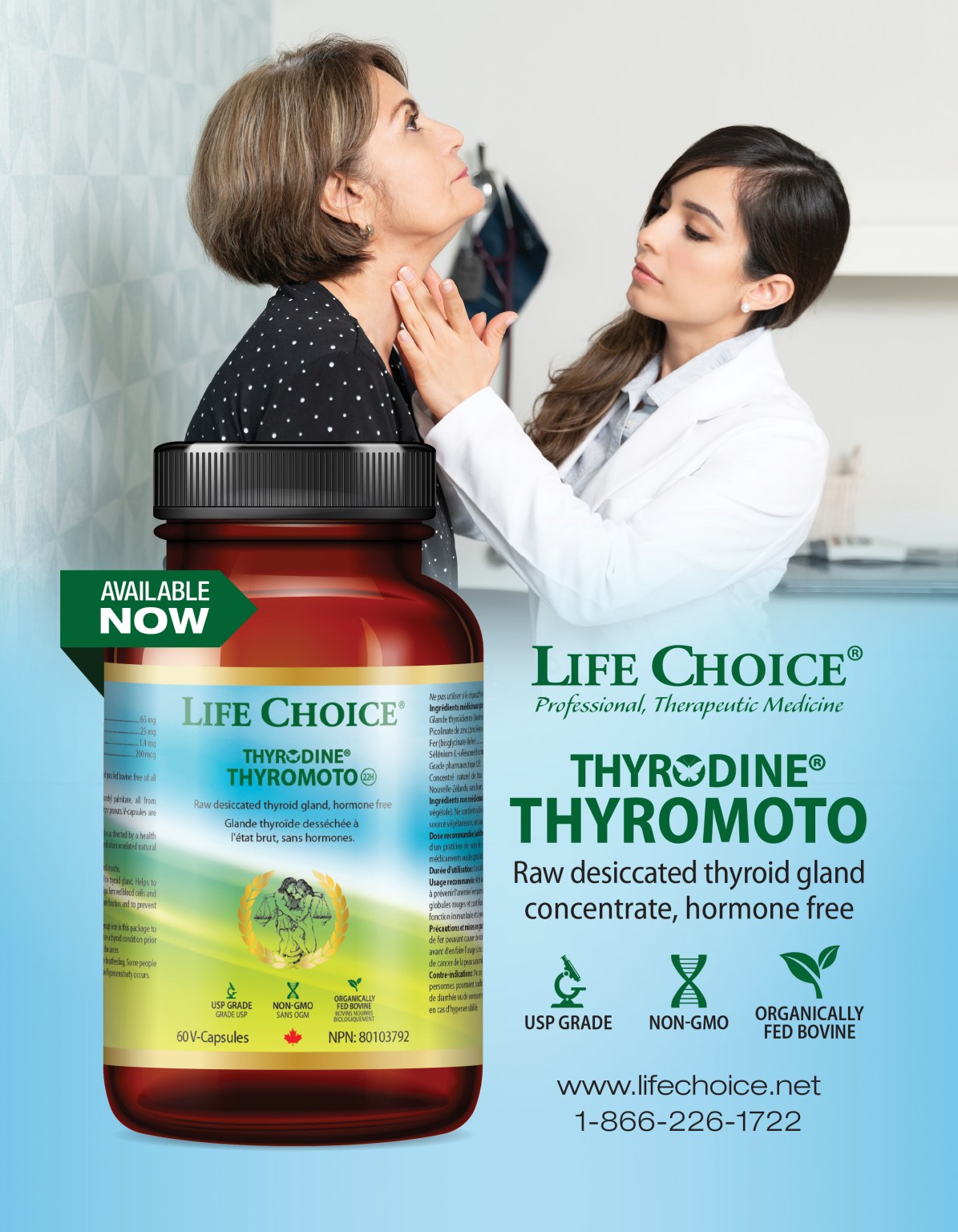 Life Choice Thyrodine Thyromoto (60 VCaps)