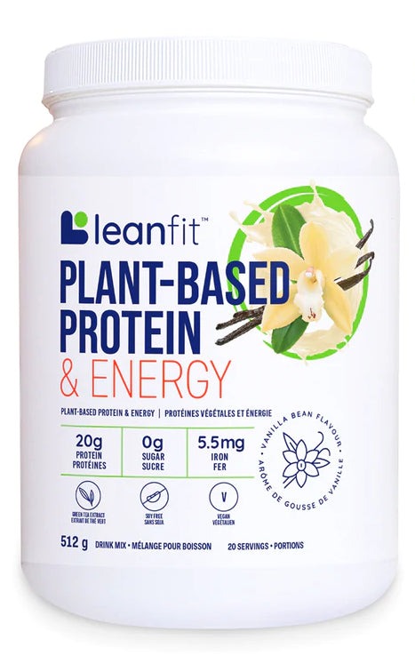 Leanfit Plant-Based Protein & Energy (Flavour Options)