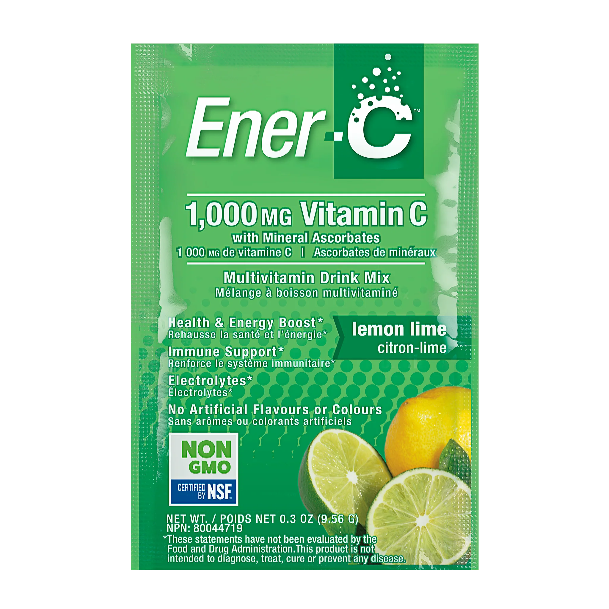 Ener-Life Ener-C 1000 mg Vitamin C Drink Mix (Flavour Options)