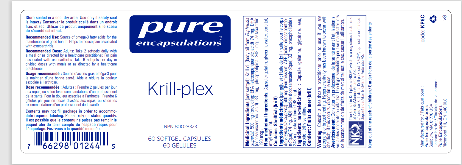 Pure Encapsulations Krill-plex