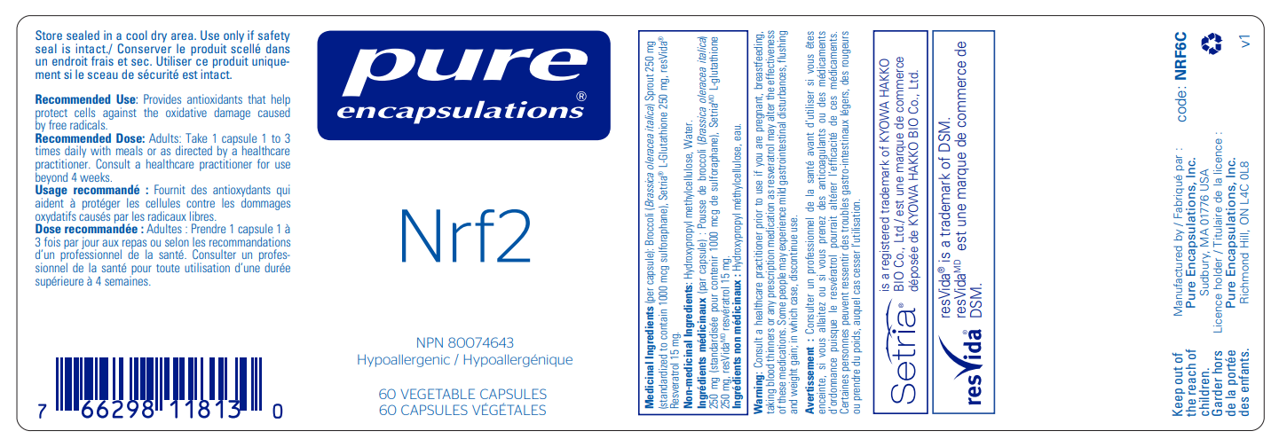 Pure Encapsulations Nrf2
