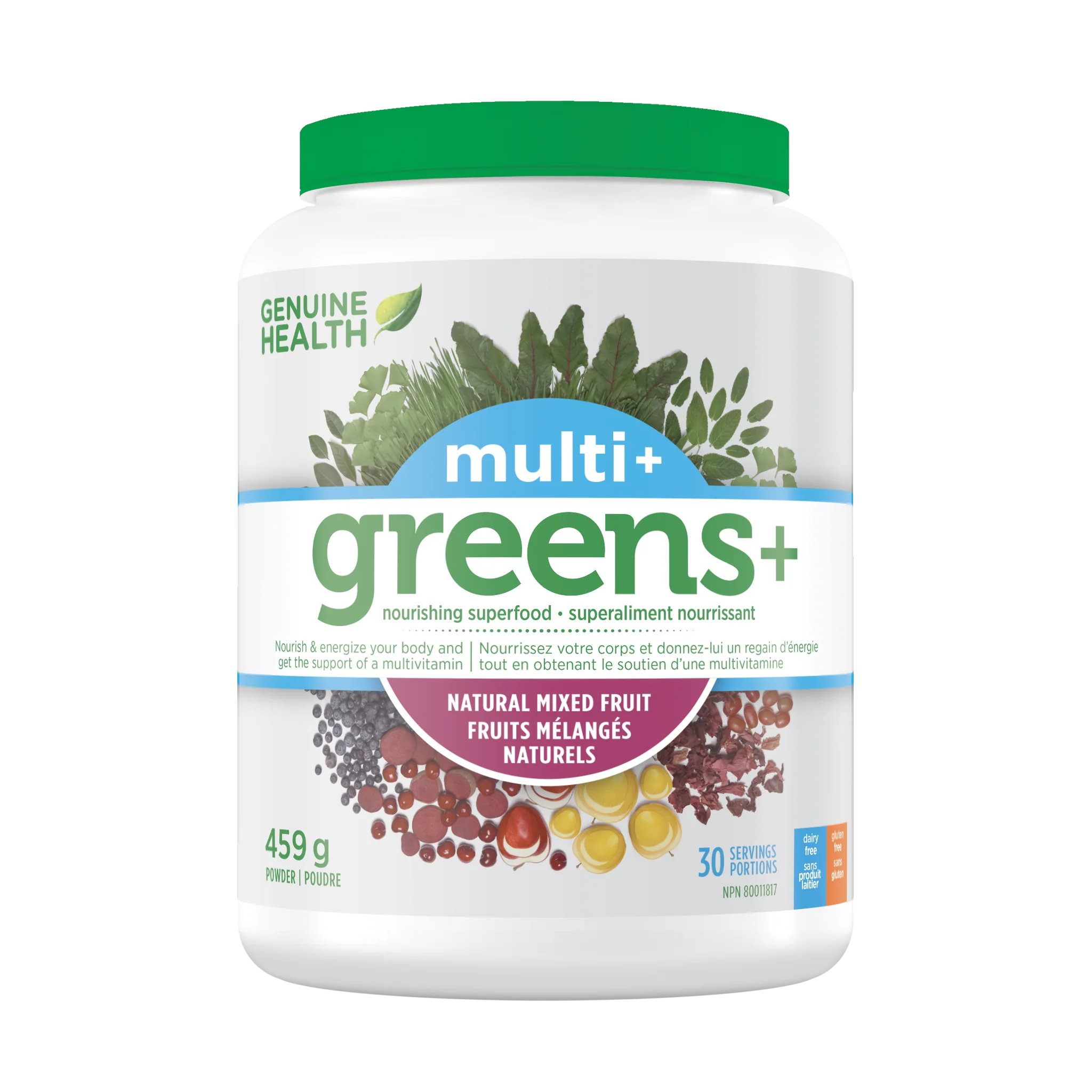 Genuine Health Greens+ Multivitamin - Mixed Fruit